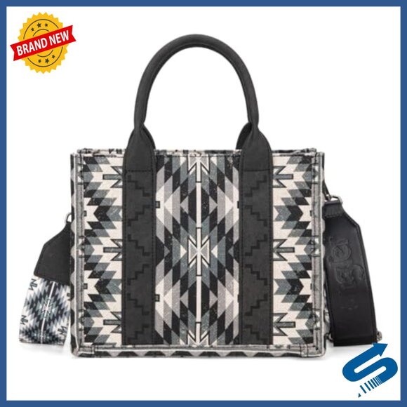 Medium Vegan Leather Tote Bag with Detachable Guitar Strap and Zippered - Picture 6 of 7